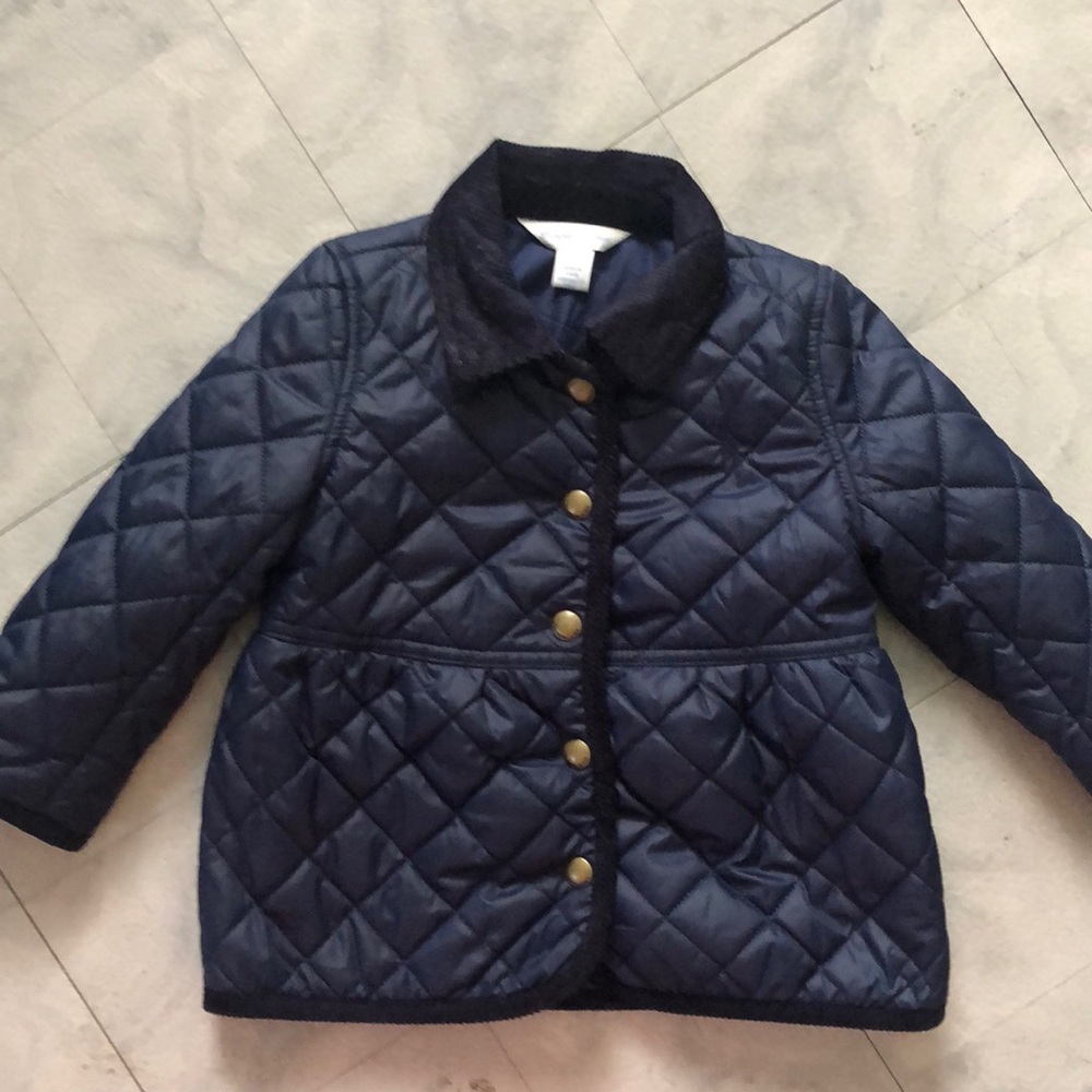 Baby Girl Ralph Lauren Quilted Barn Jacket